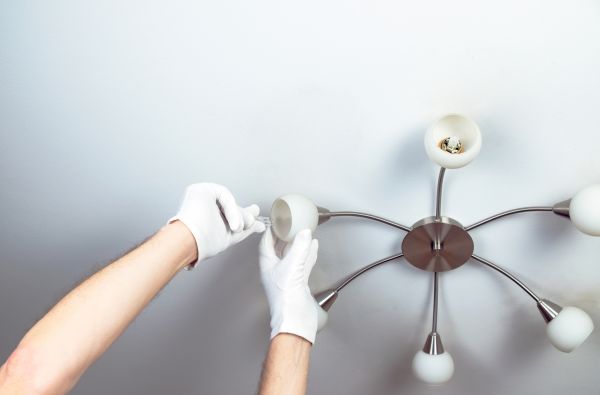 Cost of Chandelier Bulb Installation in Mill Valley